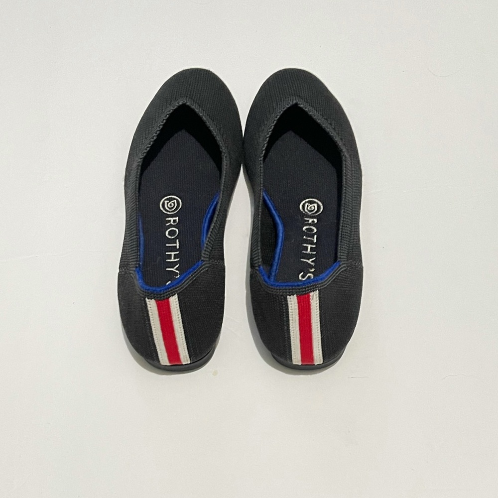 Rothys Rounded Toe Flat - Picture 2 of 4